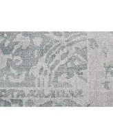 Feizy Nadia R8383 White 5' x 8' Area Rug