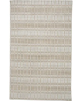 Feizy Odell R6385 Tan 5' x 7'6" Area Rug