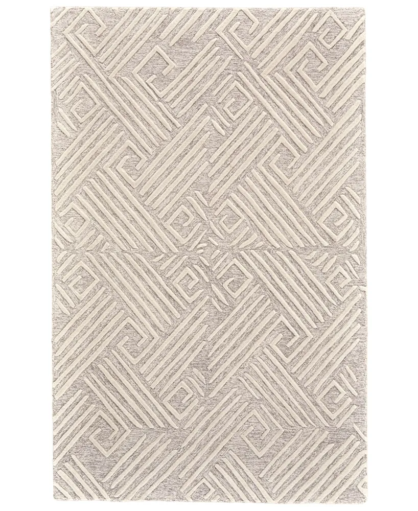 Feizy Enzo R8737 Ivory 8' x 11' Area Rug