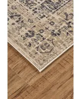 Feizy Grayson R3579 Charcoal 4'11" x 7'8" Area Rug