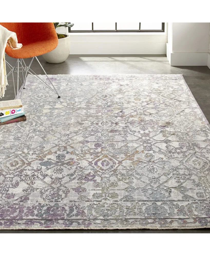 Feizy Cecily R3595 Multi 5' x 8' Area Rug