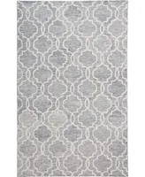 Feizy Belfort R8775 Gray 5' x 8' Area Rug