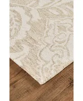 Feizy Belfort R8776 Taupe 5' x 8' Area Rug