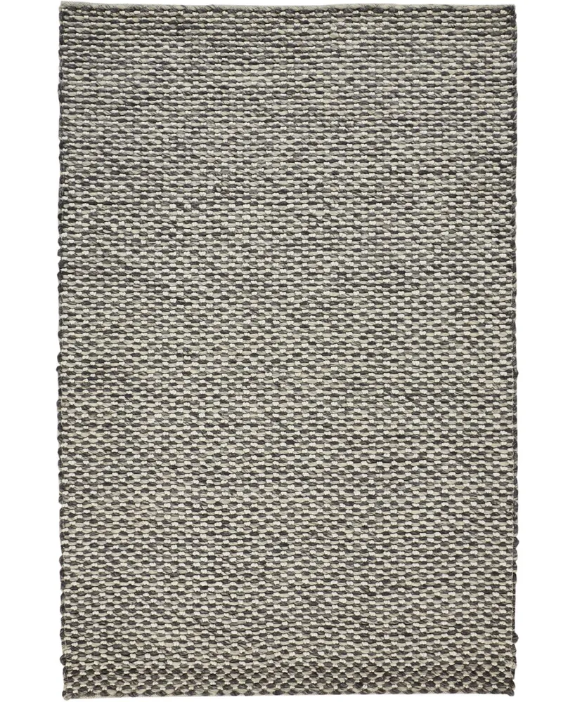 Feizy Berkeley R0812 Gray 5' x 8' Area Rug