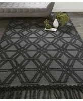 Feizy Julie R0807 Charcoal Area Rug