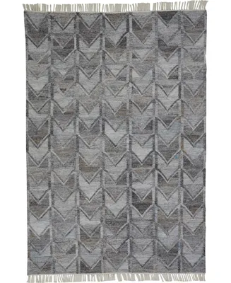 Feizy Beckett R0813 Gray 3'6" x 5'6" Area Rug