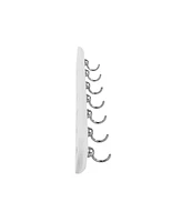 Spectrum 7-Hook Wall Mount Key Rack