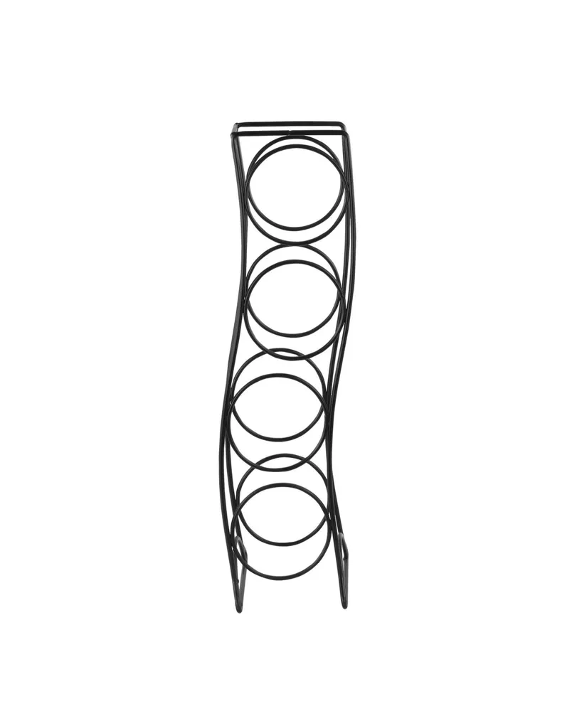 Spectrum Curve 4-Bottle Wine Rack