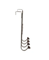Spectrum Cambridge Over The Door 4-Hook Rack