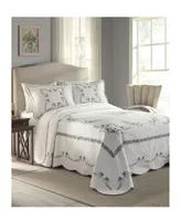 Modern Heirloom Heather Twin Bedspread