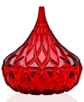 Godinger Candy Dish, Red Hershey's Kiss