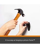 Kenney Fast Fit Easy Install Birkin 5/8" Decorative Window Double Curtain Rod