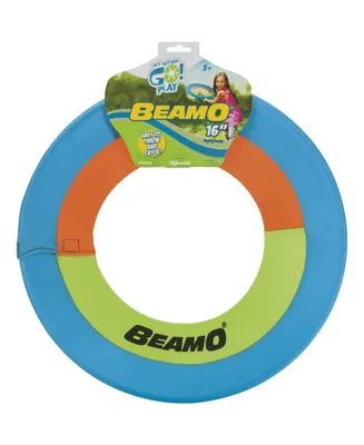 Toysmith Get Outside Go Mini Beamo Flying Hoop 16" , Colors May Vary