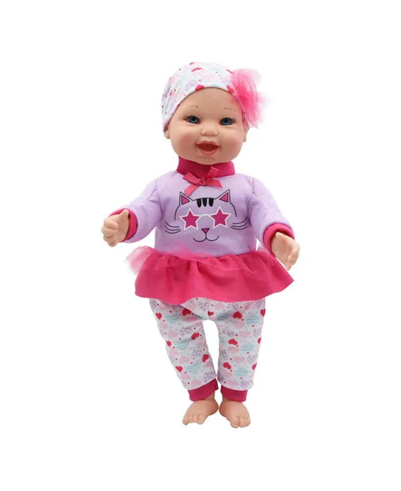 Little Darlings Toy Talking Baby Doll with 6 Sounds