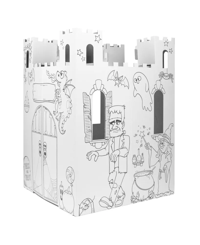 Easy Playhouse Haunted Castle Cardboard Playhouse