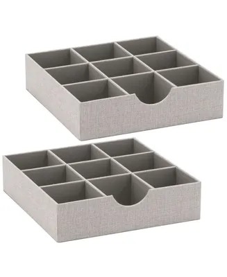 Household Essential Drawer Organizer Tray 2 Pack