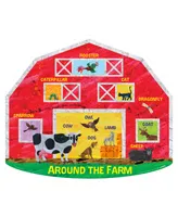 Briarpatch the World Of Eric Carle - Around the Farm 2-Sided Floor Puzzle