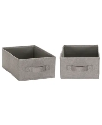 Household Essential Narrow Closet Organizer Drawers 2 Pack