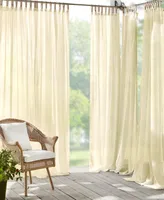 Darien Sheer 52" x 84" Indoor/Outdoor Tab Top Curtain Panel