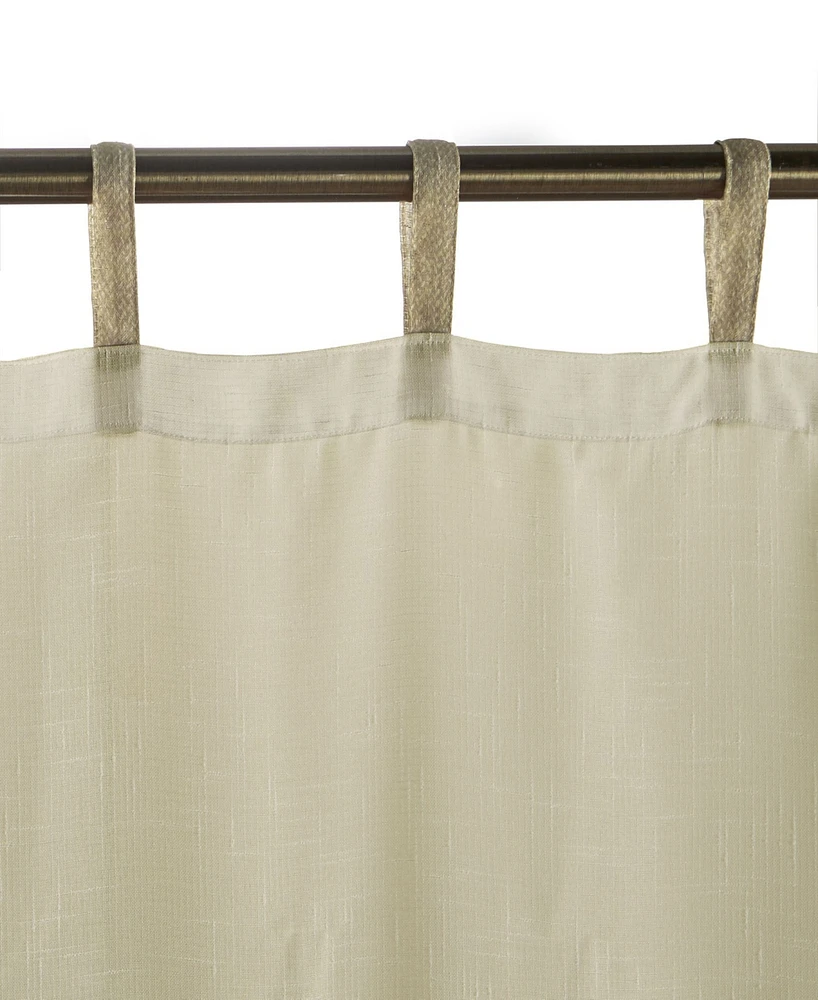 Darien Sheer 52" x 95" Indoor/Outdoor Tab Top Curtain Panel