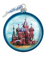 G.DeBrekht Saint Basil Cathedral Glass Ornament