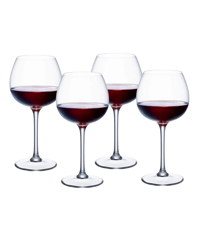 Villeroy & Boch Rose Garden Red Wine Glass, Set of 4