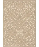Closeout! Edgewater Living Bourne Biscay Driftwood 5'2" x 7'6" Outdoor Area Rug
