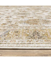 Oriental Weavers Maharaja 5091Z Ivory and Gold 7'10" x 10'10" Area Rug