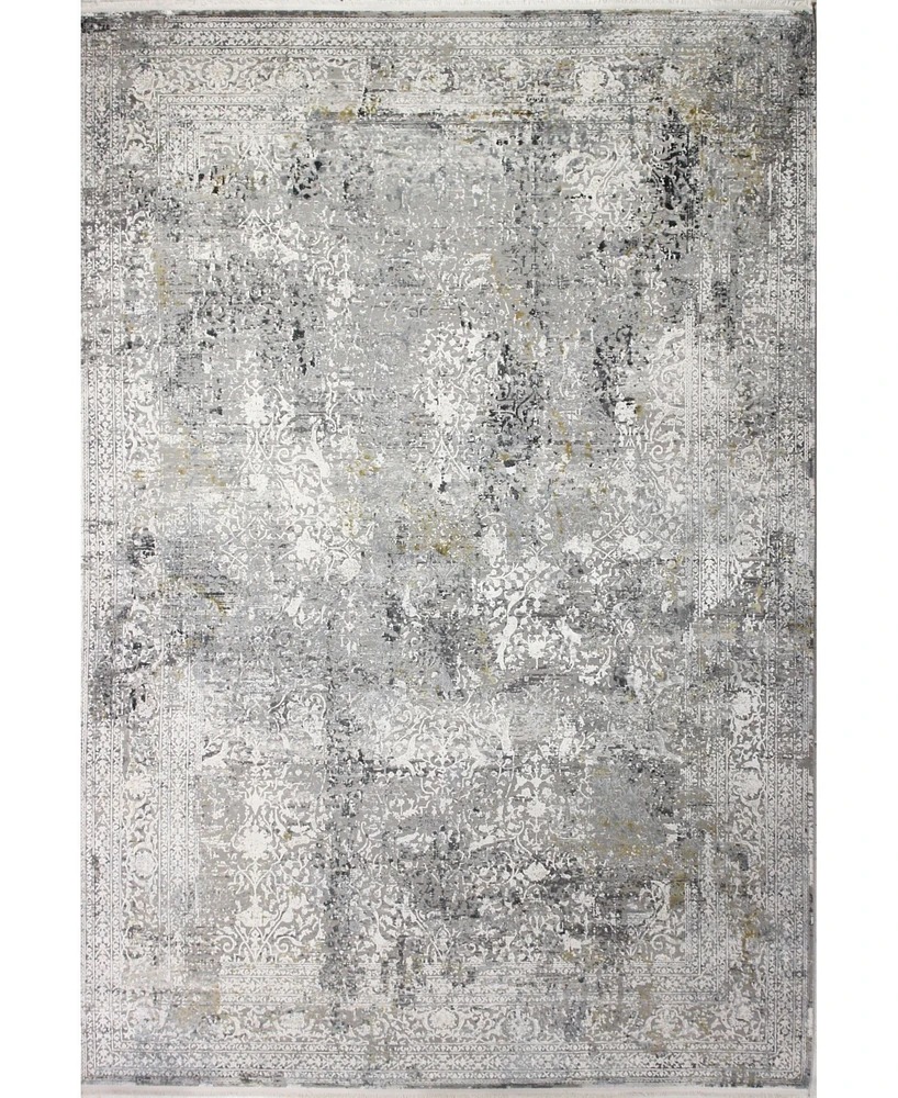 Bashian Charm Cha-09 Gray 5' x 8' Area Rug