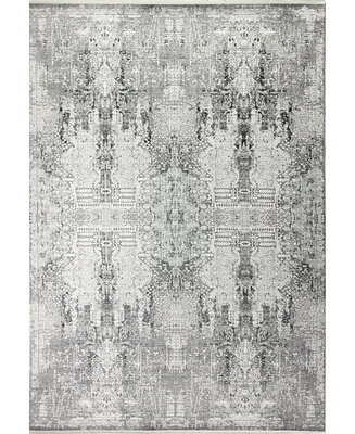 Bashian Charm Cha-07 Gray 4' x 6' Area Rug
