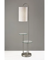 Adesso Leonard Shelf Floor Lamp