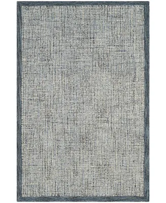 Safavieh Abstract 220 Navy and Ivory 5' x 8' Area Rug