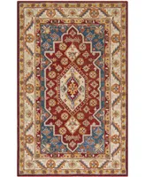 Safavieh Antiquity At503 Red and Blue 5' x 8' Area Rug