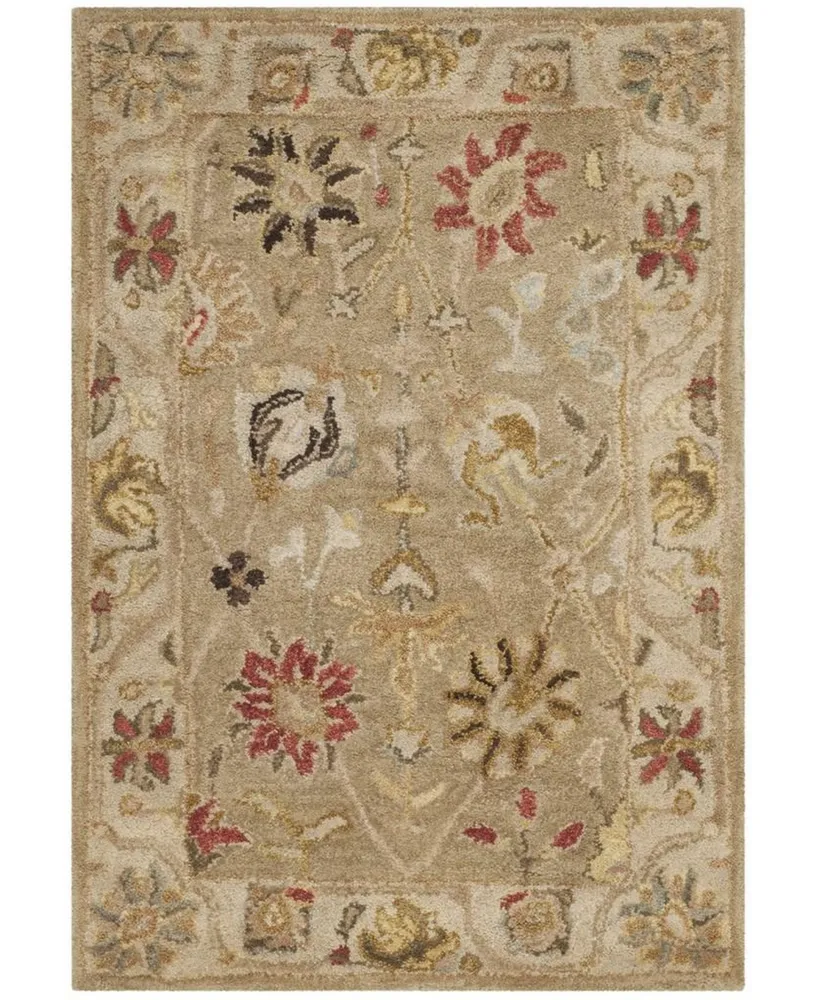 Safavieh Antiquity At859 Taupe 2' x 3' Area Rug