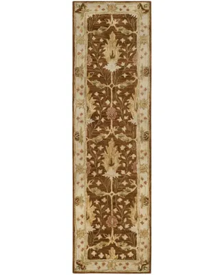 Safavieh Antiquity At840 Brown 2'3" x 8' Runner Area Rug