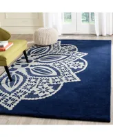 Safavieh Allure 122 Delilah Navy and Ivory 5' x 8' Area Rug