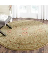 Safavieh Antiquity At822 Brown 8' x 8' Round Area Rug