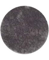 Safavieh Arctic Shag Sg270 Gray 5' x 5' Round Area Rug