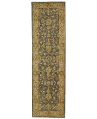 Safavieh Antiquity At312 Blue and Beige 2'3" x 8' Runner Area Rug