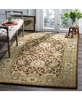 Safavieh Antiquity At249 Chocolate 5' x 8' Area Rug