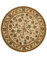 Safavieh Antiquity At52 Gold 8' x 8' Round Area Rug