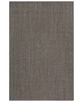Martha Stewart Collection MSR9501F Charcoal 4' x 6' Area Rug