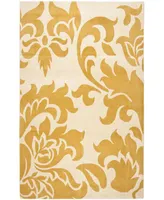 Martha Stewart Collection Barcelona MSR4546B Ivory 4' x 6' Area Rug