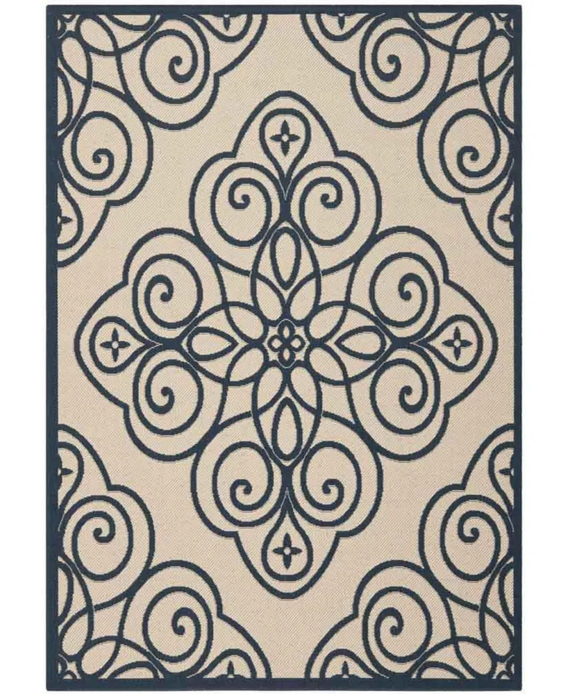 Martha Stewart Collection Rosamond MSR4244 Multi 4' x 5'7" Area Rug