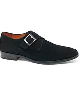 Carlos by Santana Men's Freedom Single Monk-Strap Suede Loafers