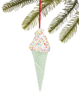 Holiday Lane Sweet Tooth Mint Ice Cream Ornament, Exclusively at Macy's - 15