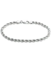 Giani Bernini Rope Bracelet in Sterling Silver, Created for Macy's