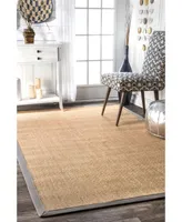 nuLoom Orsay ZHSS01I Silver 5' x 8' Area Rug