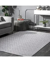 nuLoom Lorretta HMCO6C Gray 8' x 10' Area Rug