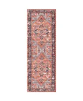 nuLoom Sherita DISA05A Rust 2'6" x 6' Runner Rug